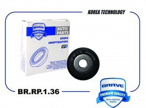 Подшипник опоры амортизатора 6R0412249 BR.RP.1.36 VW Polo 10-, SKODA Rapid 13-,  BR.RP.1.36 BRAVE