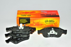 Renault Duster/Kaptur 2.0, Fluence, Megane III, Arkana колодки передние дисковые JBP0306 JUST DRIVE