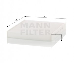 Фильтр салона CU 26 009 MANN FILTER