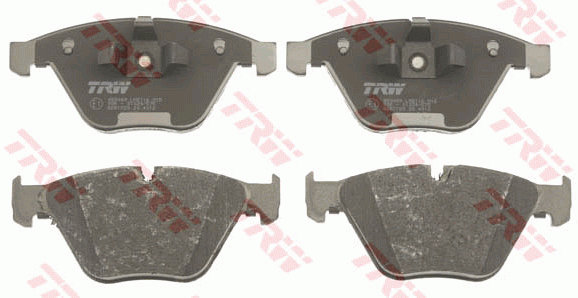 BMW 3 E9_ 06-, X1 (E84) 09- Тормозные колодки передние GDB1729 TRW