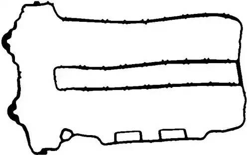Opel Agila, Astra, Corsa 1.2-1.4 00-06, 06-09 прокладка клапанной крышки RC6543 BG AUTOMOTIVE