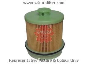 ISUZU NLR85/NPR75/NQR90/FVR/FSR 06- фильтр топливный тонкой очистки EF1509 SAKURA
