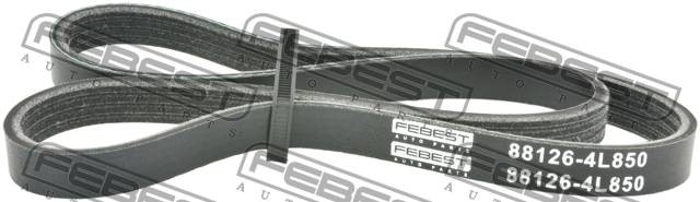 РЕМЕНЬ ПОЛИКЛИНОВОЙ 4 КЛИНА 88126-4L850 FEBEST