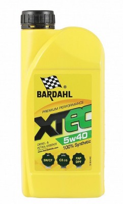 5W40 XTEC SN/CF 1L (синт .моторное масло) BARDAHL 36341 BARDAHL