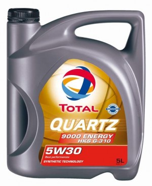 Масло моторное синтетическое TOTAL Quartz Energy 9000 HKS 5W30 5L 175393 TOTAL