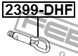 Буксирный крюк (Буксирный крюк SEAT TOLEDO II (1M2) 99-06) 2399-DHF FEBEST