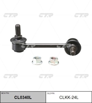 Kia Sorento 04-08 стойка стабилизатора зад. лев CLKK-24L CTR