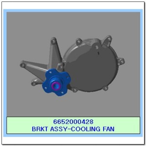 SS Rexton/Ryron Кронштейн муфты вентилятора 6652000428 SSANG YONG