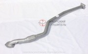 Daewoo Nexia 1.6  труба приемная с гофрой ( с отверствием под лямбда зонд) 136387 IZHORA