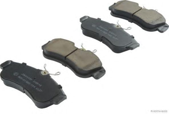 Nissan Almera (N16), Primera (P10,P11) колодки передние без АБС?   129 мм J3601051 H B JAKOPARTS NIPPARTS