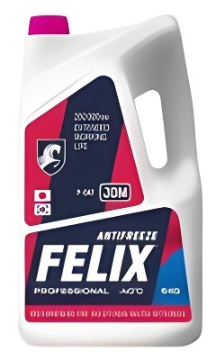 Антифриз FELIX JDM G12++, Pink, 5кг 430206402 FELIX
