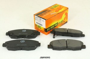 Honda Civic 01-05, CR-V 95-01, Accord 93-98 2.2 колодки тормозные передние JBP0095 JUST DRIVE