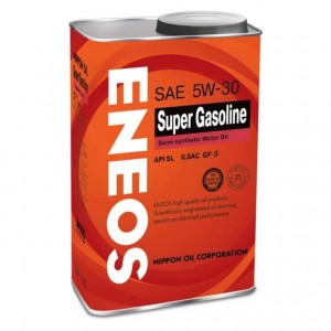 ENEOS 5W30 Масло моторное полусинтетическое 1L OIL1358 ENEOS