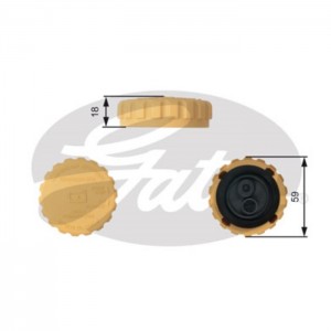 Daewoo Nexia/Laccetti/Gentra/Lanos/Matiz/Spark->10/Aveo04-11(все)/Epica Крышка р RC201 GATES