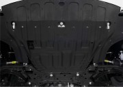 Hyundai Solaris 2017- / Rio 2017- / X-line защита картера в штатные места 1.5мм  AM23702 AUTO MAX