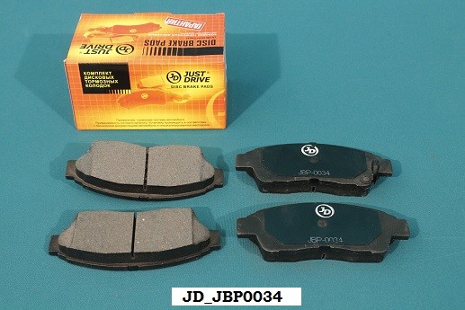 Toyota Carina -97, Camry 92-96, Corolla 95-00, RAV-4 96-00 колодки тормозные пер JBP0034 JUST DRIVE