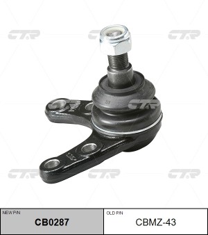 MAZDA BT50 2006- Опора шаровая нижняя CB0287 CTR