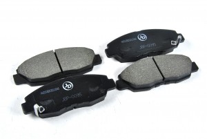 Honda Civic 01-05, CR-V 95-01, Accord 93-98 2.2 колодки тормозные передние JBP0095 JUST DRIVE