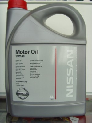 Nissan 10W40 SL/CF (5L) моторное масло A3/B4 KE900-99942-R NISSAN INFINITI