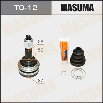 Toyota Vista Шрус наружный 27X56X26 TO12 MASUMA