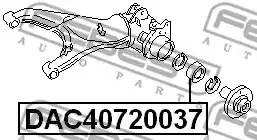 VAG Passat POLO CADDY  B3-B4 Подшипник ступицы передней  72x40x37 DAC40720037 FEBEST