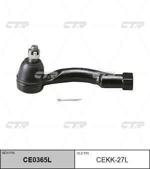 Kia Sorento 02-09 Наконечник рулевой  левый CE0365L CTR