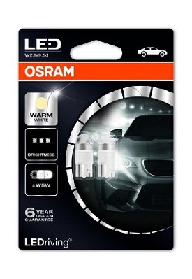 Светодиоды OSRAM  W5W 4000K 2850WW-02B OSRAM