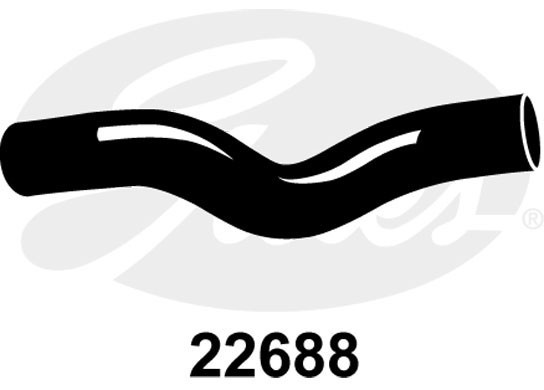 TOYOTA RAV4 Патрубок радиатора 22688 GATES