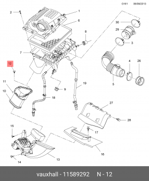 Chevrolet Aveo T300 Пистон 11589292 GENERAL MOTORS