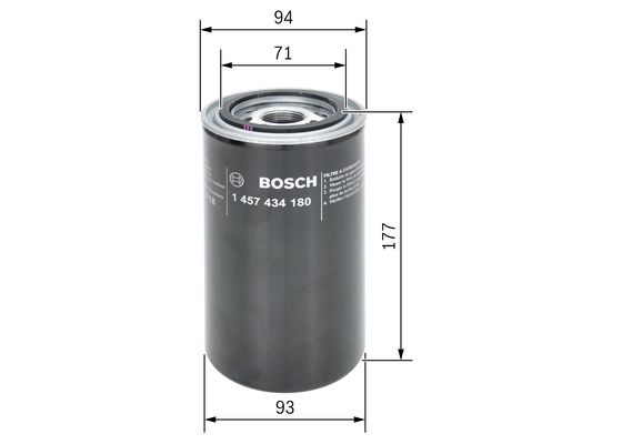 Фильтр топливный 1457434180 BOSCH