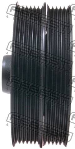 FORD FOCUS II CB4 2008-2011 шкив коленвала FDDS-001 FEBEST