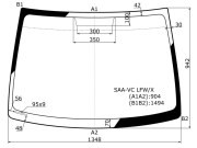 Honda fit/jazz 01-07 стекло лобовое SAAVCLFWX XINYI