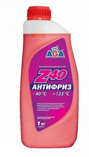 яАнтифриз красный готовыи -40С  946мл. AGA001Z AGA