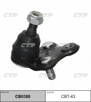 Toyota Corolla 91-95, Carina 92-97, Avensis 97- шаровая опора CBT-43 CTR