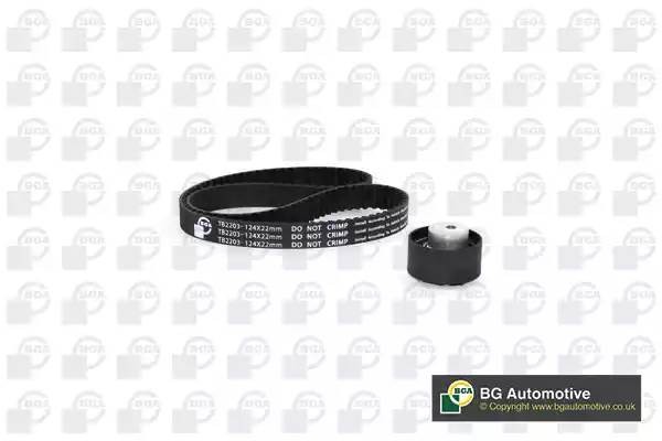 РЕМКОМПЛЕКТ ПРИВОДА ГРМ FIAT BRAVA/IDEA/MAREA/STILO/PUNTO 1.2/1.4 16V 97- TB2203K BG AUTOMOTIVE