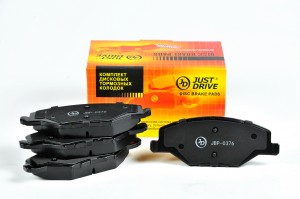 VAG Polo Sedan седан, Rapid колодки передние дисковые 07.11- JBP0376 JUST DRIVE