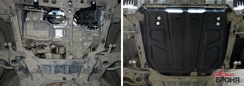 TOYOTA Auris/Corolla 1.6-1.8 07-19 защита картера 111057991 AVTO BRONYA