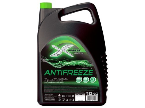 АНТИФРИЗ X-FREEZE GREEN 10КГ 430 206 071 X FREEZE