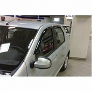 Renault Logan Дефлекторы окон темные (к-т 4шт) BREEZE BRLOGANSW EGR