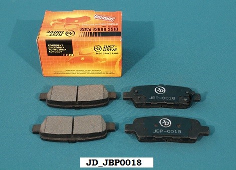 Nissan Qashqai, X-Trail (T31,30), Teana, Tiida, Juke, Suzuki GV 05- колодки задн JBP0018 JUST DRIVE