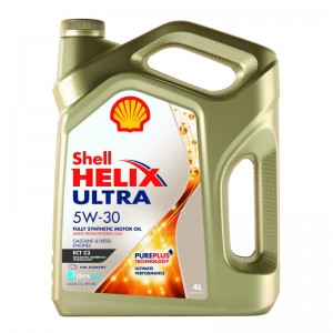 Масло моторное синтетическое SHELL HELIX Ultra ECT 5W30 4L  SN, C3 550046363 SHELL