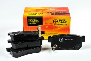 SS Rexton/Kyron/Actyon 04-10/Korando/Musso/Tager торм. колодки зад(мост) JBP0131 JUST DRIVE