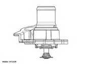 Fiat Ducato 244 2.3 термостат 3171.82D WAHLER