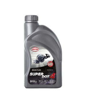 Тормозная жидкость SUPER DOT-4, 910ГР 800735 SINTEC