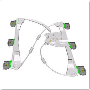 SS Kyron 08-/Actyon Sport 06-11 Стеклоподъемник передней левой двери 7231109004 SSANG YONG
