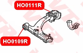 Honda HRV сайлентблок задний переднего рычага HO0111R VTR