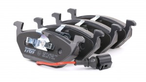 VAG Audi A3, VW Golf IV,V,VI, Polo, Skoda Octavia, Fabia тормозные колодки перед GDB1386 TRW