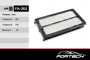 Kia Sorento Prime14- 2.2D/Sorento UM18- 2.2D/SantaFe 18- 2.2D/Palisade 2.2D Филь FA262 FORTECH