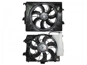Hyundai Solaris 11-17/ Kia Rio 11-17 вентилятор охлаждения радиатора в сборе STHNS12010 SAT