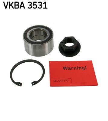 Ford Fiesta Подшипник ступицы передней +ABS VKBA3531 SKF